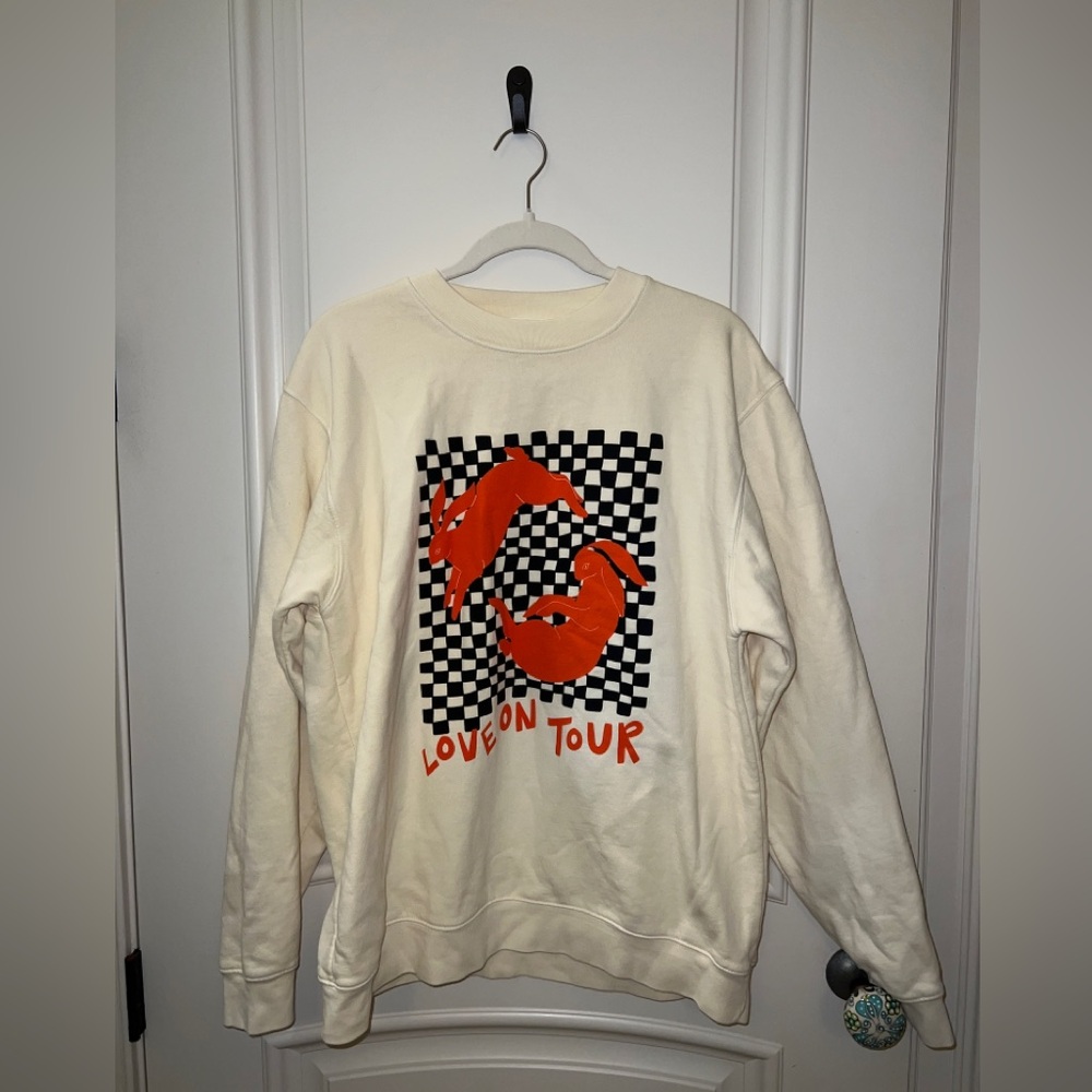 Harry Styles Love On Tour Crewneck, Large